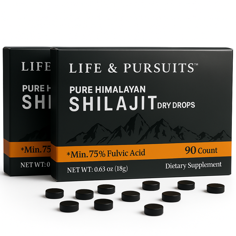 Himalayan Shilajit Dry Drops 180 Tablets