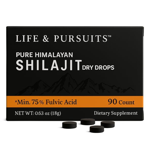 Himalayan Shilajit Dry Drops 90 Tablets