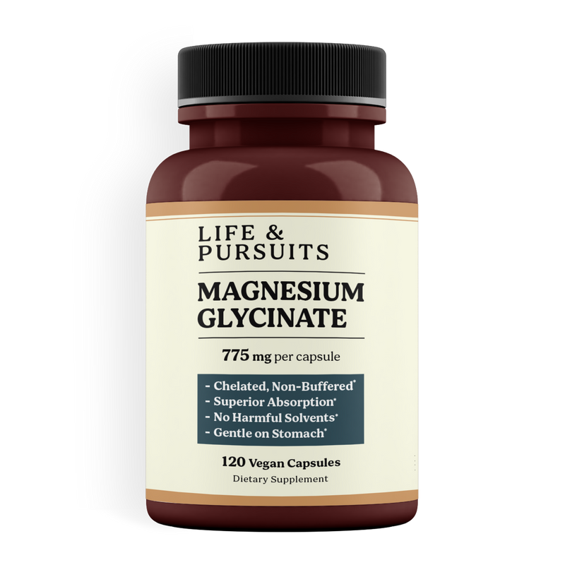 Magnesium Glycinate – 120 Capsules
